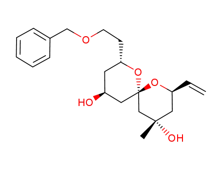 (2R,4S,6R,8S,10S)-8-(2-Benzyloxy-ethyl)-4-methyl-2-vinyl-1,7-dioxa-spiro[5.5]undecane-4,10-diol