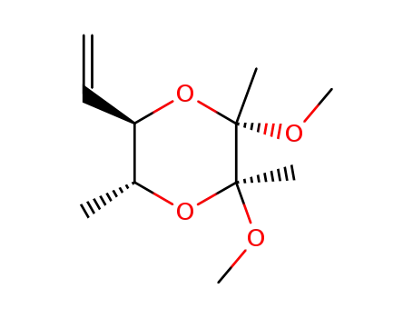 1,4-Dioxane, 5-ethenyl-2,3-dimethoxy-2,3,6-trimethyl-, (2S,3S,5R,6R)-