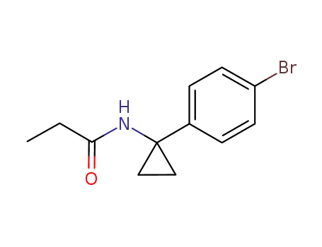 N-[1-(4-bromophenyl)-cyclopropyl]-propionamide