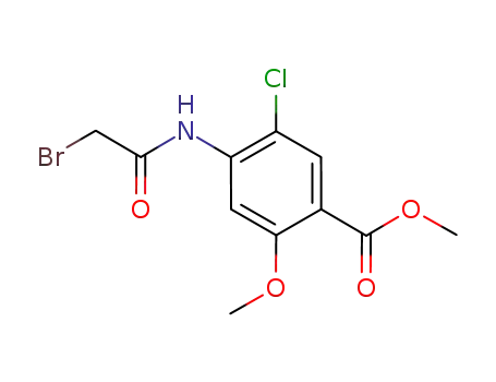 Benzoic acid, 4-[(2-bromoacetyl)amino]-5-chloro-2-methoxy-, methyl
ester