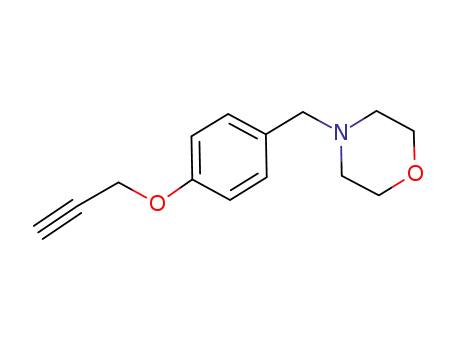 4-(4-(prop-2-ynyloxy)benzyl)morpholine
