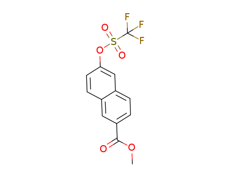 2-Naphthalenecarboxylic acid, 6-[[(trifluoromethyl)sulfonyl]oxy]-, methyl ester