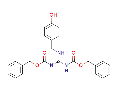 N,N'-bis(benzyloxycarbonyl)-N''-4-hydroxybenzylguanidine