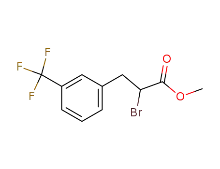 methyl 2-bromo-3-(3-trifluoromethylphenyl)propionate