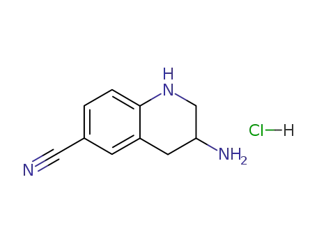 3- 아미노 -1,2,3,4- 테트라 하이드로 퀴놀린 -6- 카보 니트릴 하이드로 클로라이드