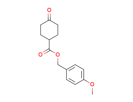 Cyclohexanecarboxylic acid, 4-oxo-, (4-methoxyphenyl)methyl ester