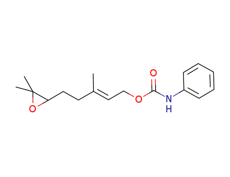 2-Penten-1-ol, 5-(3,3-dimethyloxiranyl)-3-methyl-, phenylcarbamate, (E)-