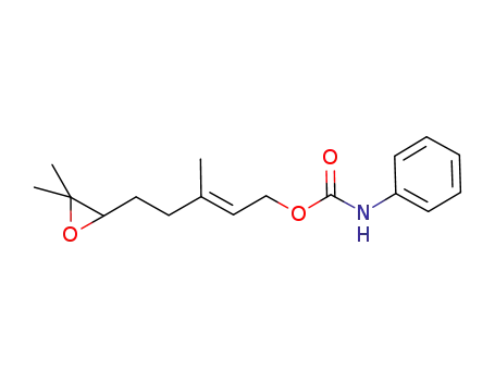 2-Penten-1-ol, 5-(3,3-dimethyloxiranyl)-3-methyl-, phenylcarbamate,
(E)-