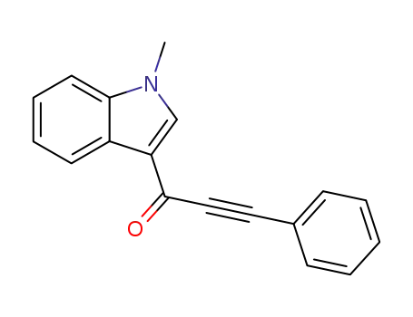 1-(1-methyl-1H-indol-3-yl)-3-phenylprop-2-yn-1-one