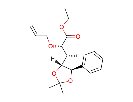 ethyl (2S,3R)-2-(allyoxy)-3-[(4R,5R)-2,2-dimethyl-5-phenyl-1,3-dioxolan-4-yl]-butanoate