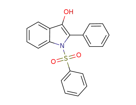 1-benzenesulfonyl-2-phenyl-1H-indol-3-ol