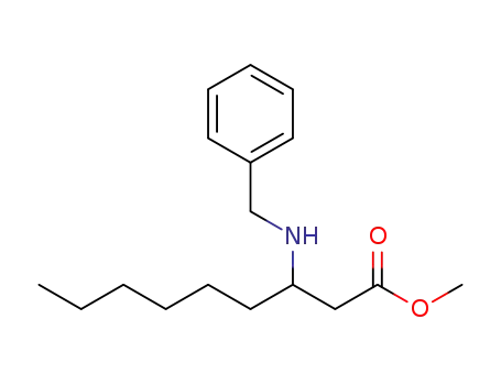rac-methyl 3-(benzylamino)nonanoate
