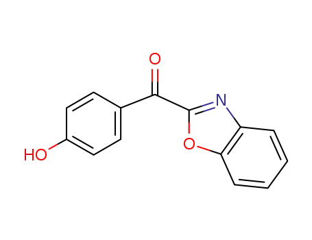 Molecular Structure of 946837-64-5 (benzo[d]oxazol-2-yl-(4-hydroxyphenyl)methanone)