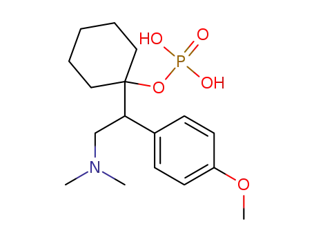Cyclohexanol, 1-[2-(dimethylamino)-1-(4-methoxyphenyl)ethyl]-,
dihydrogen phosphate (ester)