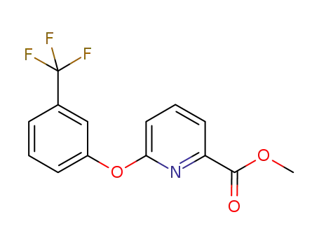 Methyl 6-[3-(trifluoromethyl)phenoxy]-2-pyridinecarboxylate