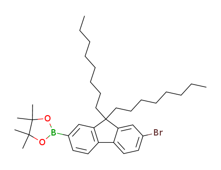 1,3,2-Dioxaborolane,

2-(7-bromo-9,9-dioctyl-9H-fluoren-2-yl)-4,4,5,5-tetramethyl-