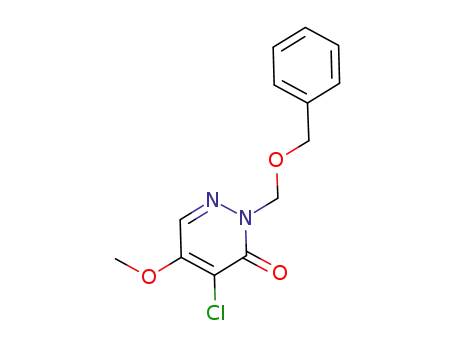 2-((benzyloxy)methyl)-4-chloro-5-methoxypyridazin-3(2H)-one