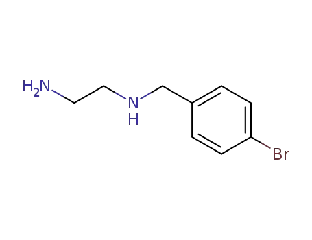 Molecular Structure of 100860-60-4 (<i>N</i>-(4-bromo-benzyl)-ethylenediamine)