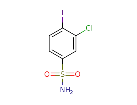 Molecular Structure of 779331-18-9 (3-chloro-4-iodobenzenesulfonamide)
