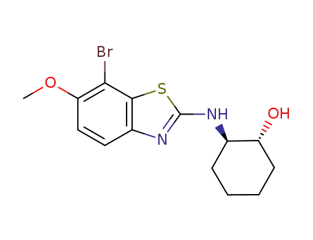 (1R,2R)-2-(7-bromo-6-methoxybenzo[d]thiazol-2ylamino)cyclohexanol