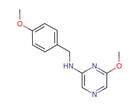 Pyrazinamine, 6-methoxy-N-[(4-methoxyphenyl)methyl]-
