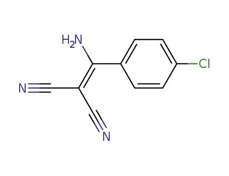 2-(amino(4-chlorophenyl)methylene)malononitrile