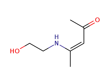Molecular Structure of 312933-35-0 (2-AMINOETHANOL-2-PENTEN-4-ONE  97)