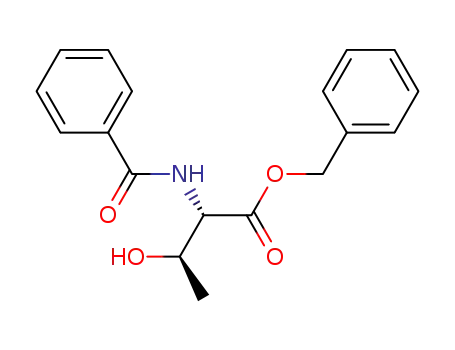 L-Threonine, N-benzoyl-, phenylmethyl ester