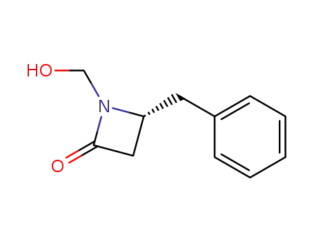 (R)-4-benzyl-1-hydroxymethylazetidin-2-one