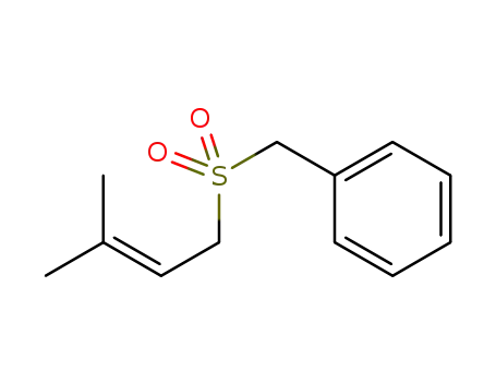 (((3-methylbut-2-en-1-yl)sulfonyl)methyl)benzene