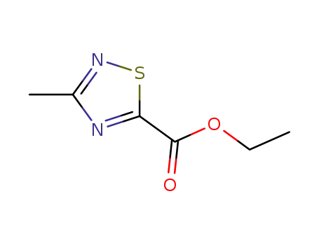 3-메틸-[1,2,4]티아디아졸-5-카르복실산 에틸 에스테르