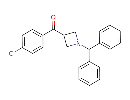 Methanone, (4-chlorophenyl)[1-(diphenylmethyl)-3-azetidinyl]-