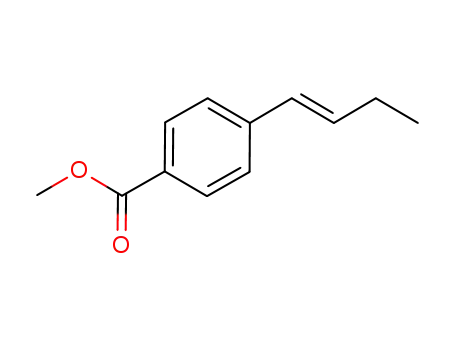 Benzoic acid, 4-(1E)-1-butenyl-, methyl ester