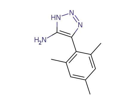 Molecular Structure of 202580-66-3 (4-(2,4,6-trimethylphenyl)-5-aminotriazole)