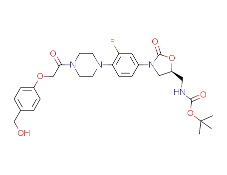 C<sub>28</sub>H<sub>35</sub>FN<sub>4</sub>O<sub>7</sub>