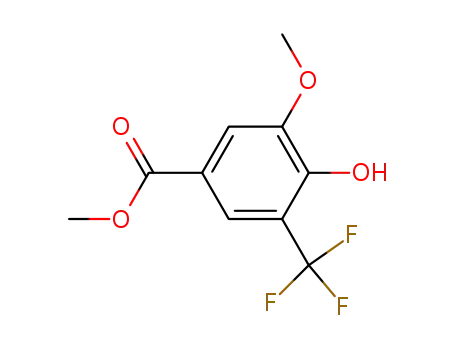 3-트리플루오로메틸-4-히드록시-5-메톡시 메틸 벤조에이트
