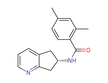 Benzamide,
N-[(6S)-6,7-dihydro-5H-cyclopenta[b]pyridin-6-yl]-2,4-dimethyl-