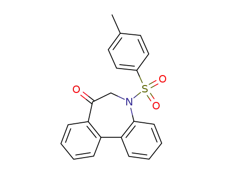 5,6- 디 하이드로 -5- (p- 톨 릴설 포닐) -7H- 디 벤즈 [b, d] 아제 핀 -7- 온