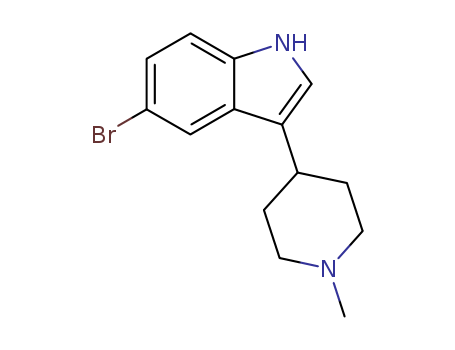 5-bromo-3-(1-methylpiperidin-4-yl)-1H-indole