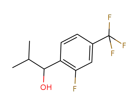 1-(2-fluoro-4-(trifluoromethyl)phenyl)-2-methyl-propan-1-ol