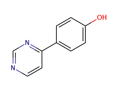 페놀, 4-(4-피리미디닐)-(9CI)