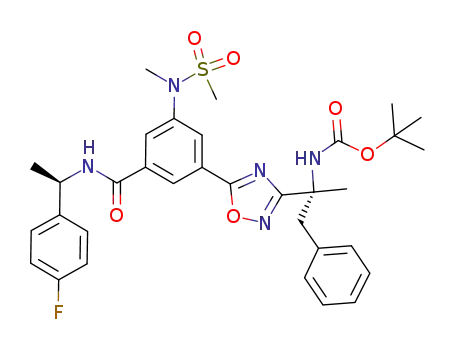 C<sub>33</sub>H<sub>38</sub>FN<sub>5</sub>O<sub>6</sub>S