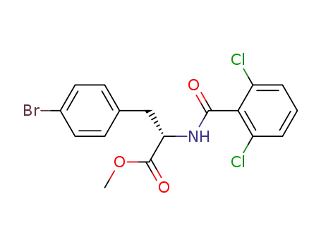 N-(2,6-dichlorobenzoyl)-4-bromo-L-phenylalanine methyl ester