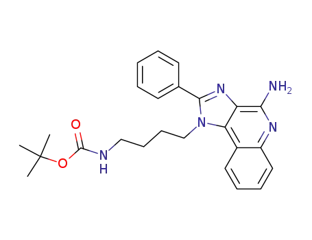 Carbamic acid,
[4-(4-amino-2-phenyl-1H-imidazo[4,5-c]quinolin-1-yl)butyl]-,
1,1-dimethylethyl ester