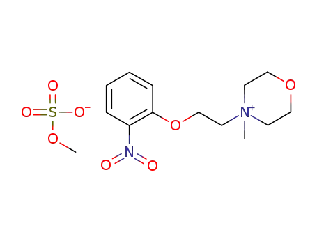 4-methyl-4-[2-(2-nitrophenoxy)ethyl]-morpholin-4-ium methylsulfate