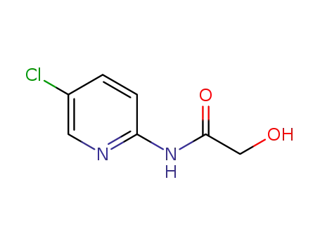 Molecular Structure of 609805-32-5 (Acetamide, N-(5-chloro-2-pyridinyl)-2-hydroxy-)