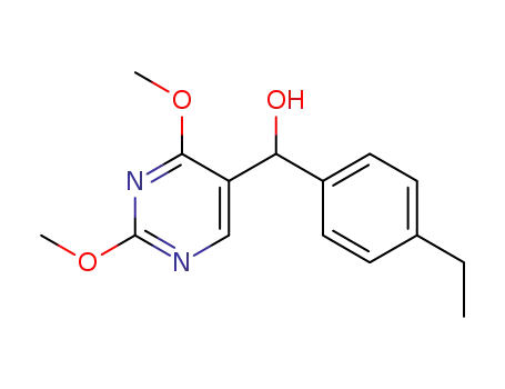 (2,4-dimethoxy-5-pyrimidinyl)-(4-ethylphenyl) methanol