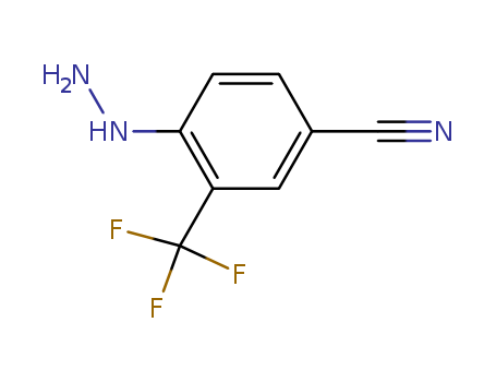 4-Hydrazino-3-(trifluoromethyl)benzonitrile