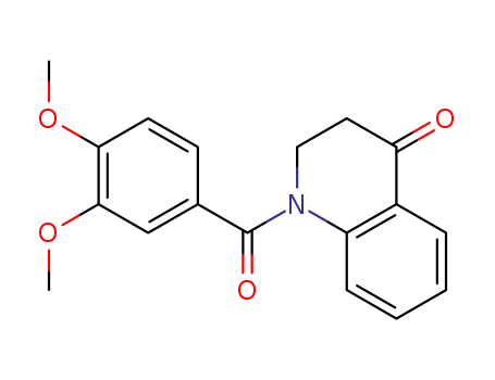 1-(3,4-dimethoxybenzoyl)-2,3-dihydroquinolin-4(1H)-one