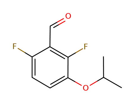 벤즈알데히드, 2,6-디플루오로-3-(1-메틸에톡시)-(9CI)